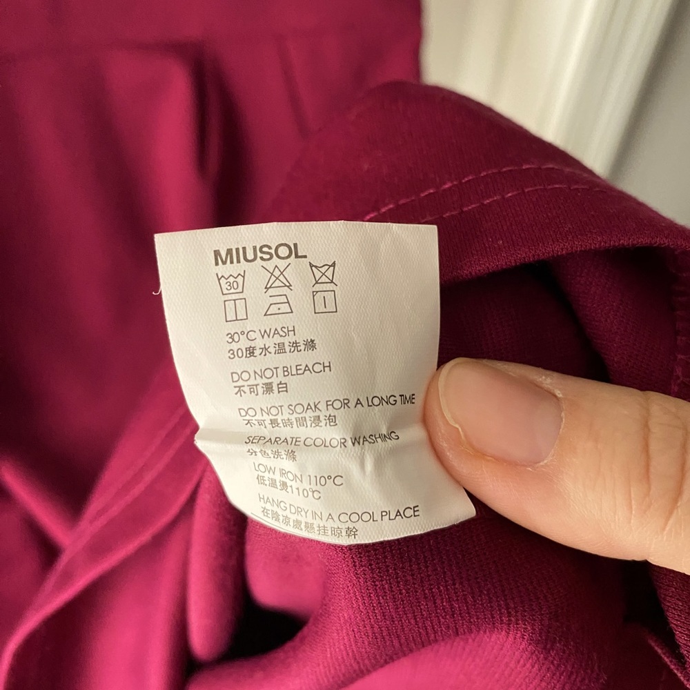 Raspberry Shift With Cap Sleeves By Miusol - image 6